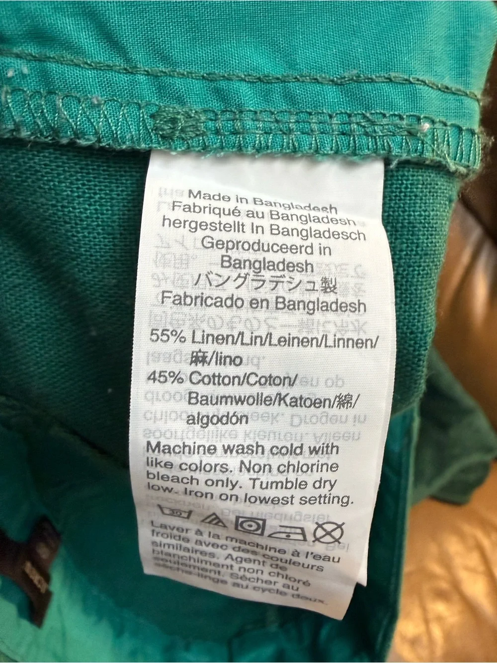 J. Crew Seafoam Green Scalloped-Hem Women's Shorts